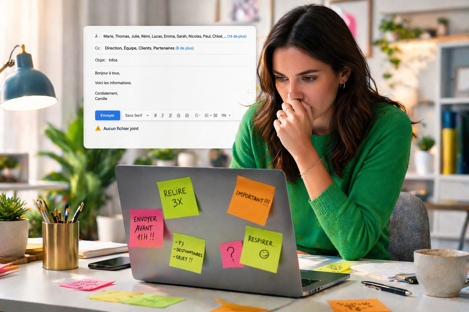 Que vérifier avant d’envoyer un courriel important