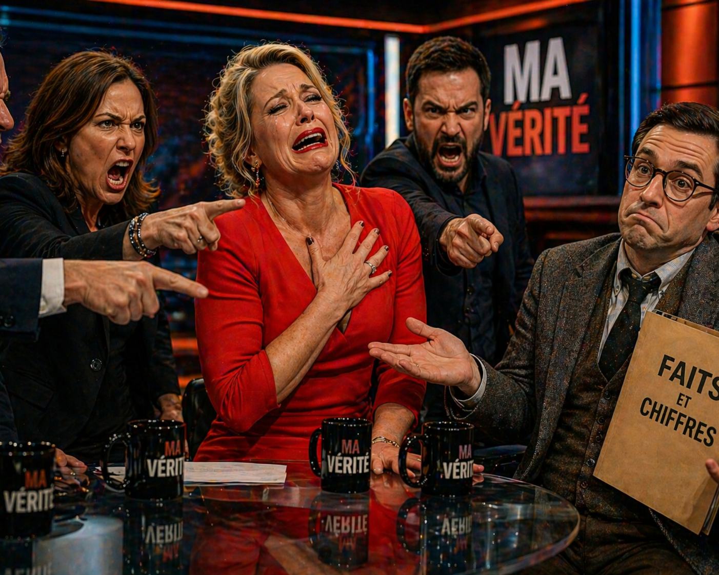 Débat télévisé caricatural dominé par l’émotion, les accusations et la confusion