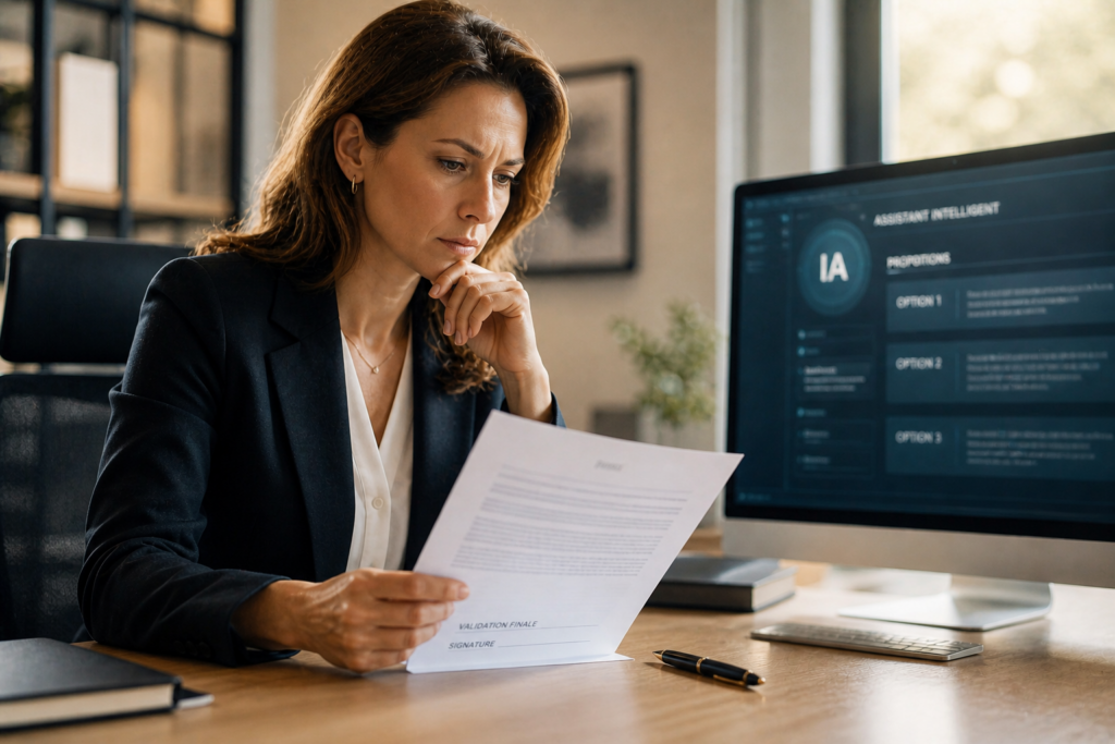 Responsabilité humaine face à une décision assistée par intelligence artificielle