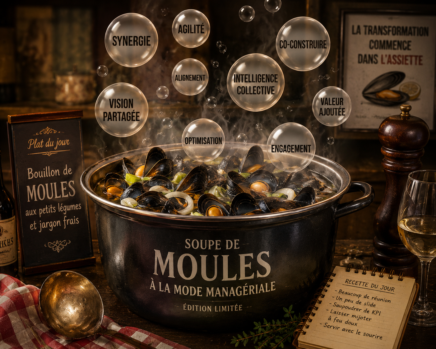 Le « bouillon de moules » : ces discours creux qui ne nourrissent plus personne