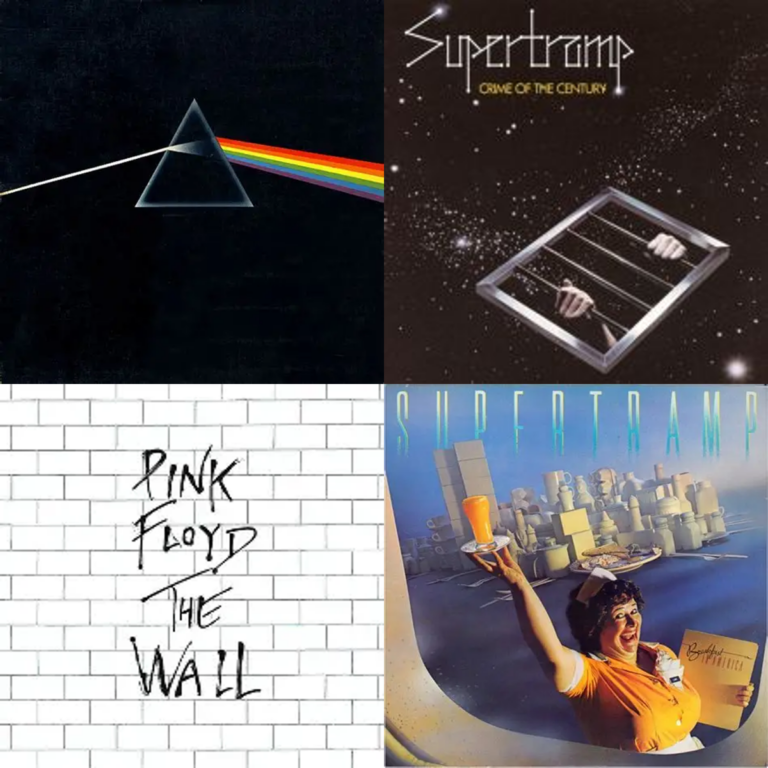 Séparation Supertramp Pink Floyd : héritage de The Wall et Breakfast in America.